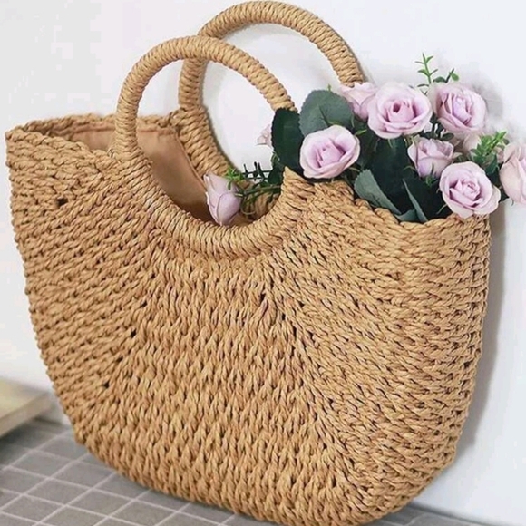 Handbags - Last one / Summer Beach Straw Bag